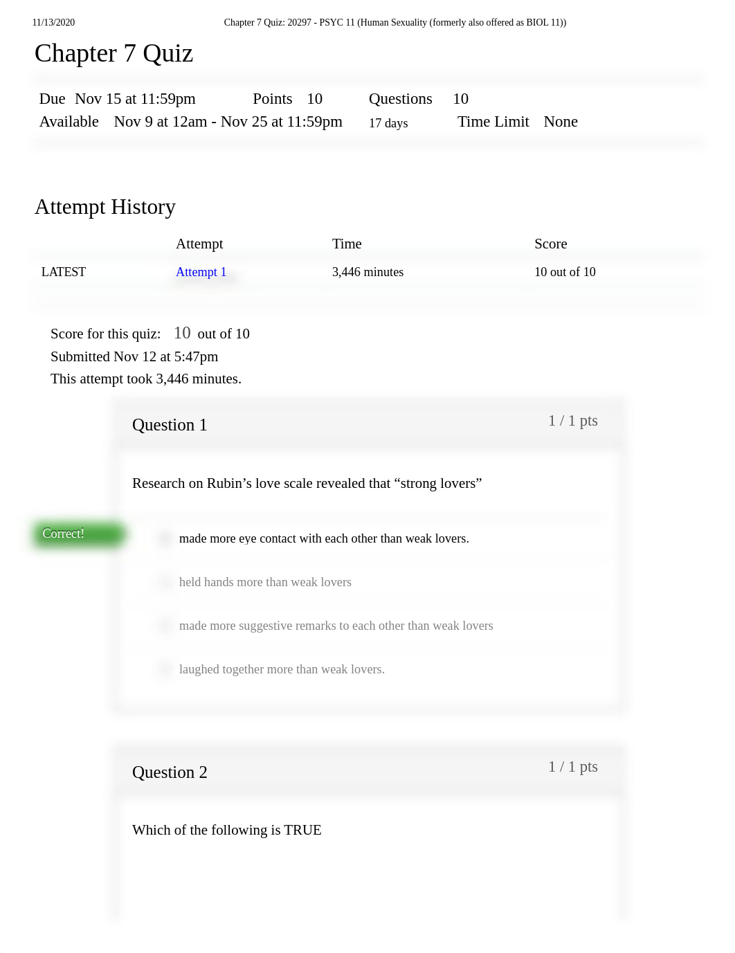Chapter 7 Quiz_ 20297 - PSYC 11 (Human Sexuality (formerly also offered as BIOL 11)).pdf_dofkoazpli9_page1