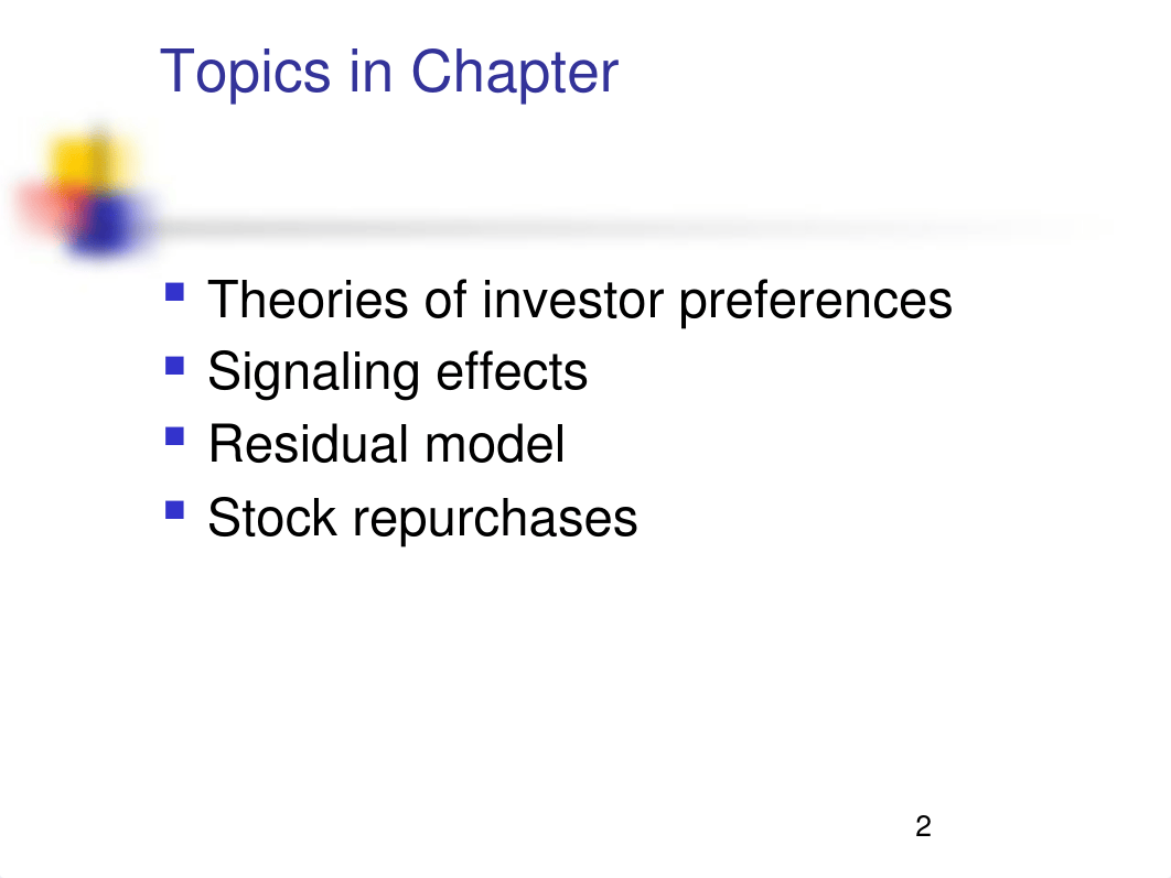 BE PPT CHAPTER 14 Spring 2014 Distributions to Shareholders voice_doflrof263p_page2