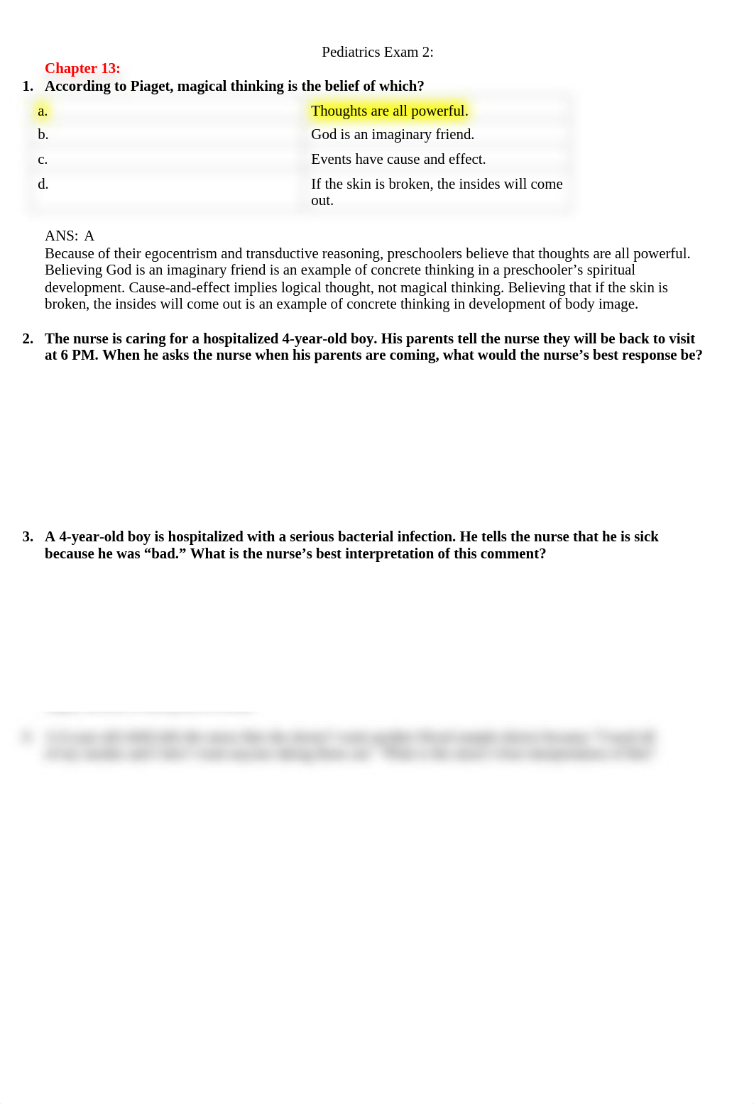 Pediatrics Exam 2 Bank.docx_dofmjq18uwl_page1