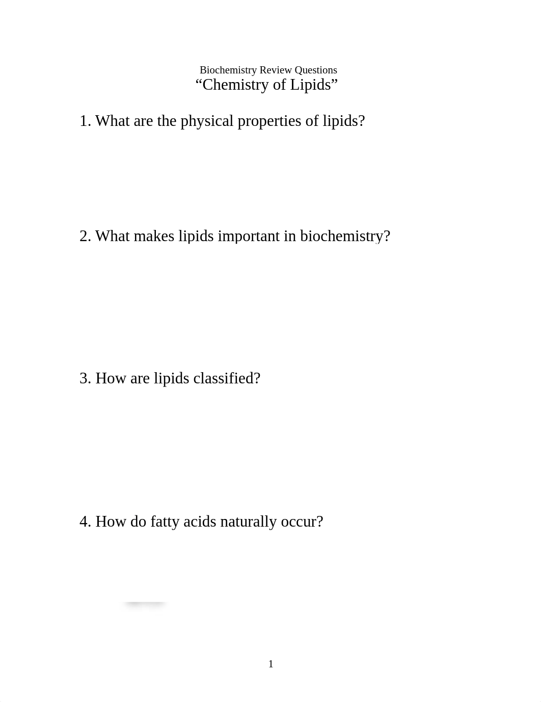 Biochemistry Review Questions - Chemistry of Lipids_dofz8dd97mi_page1