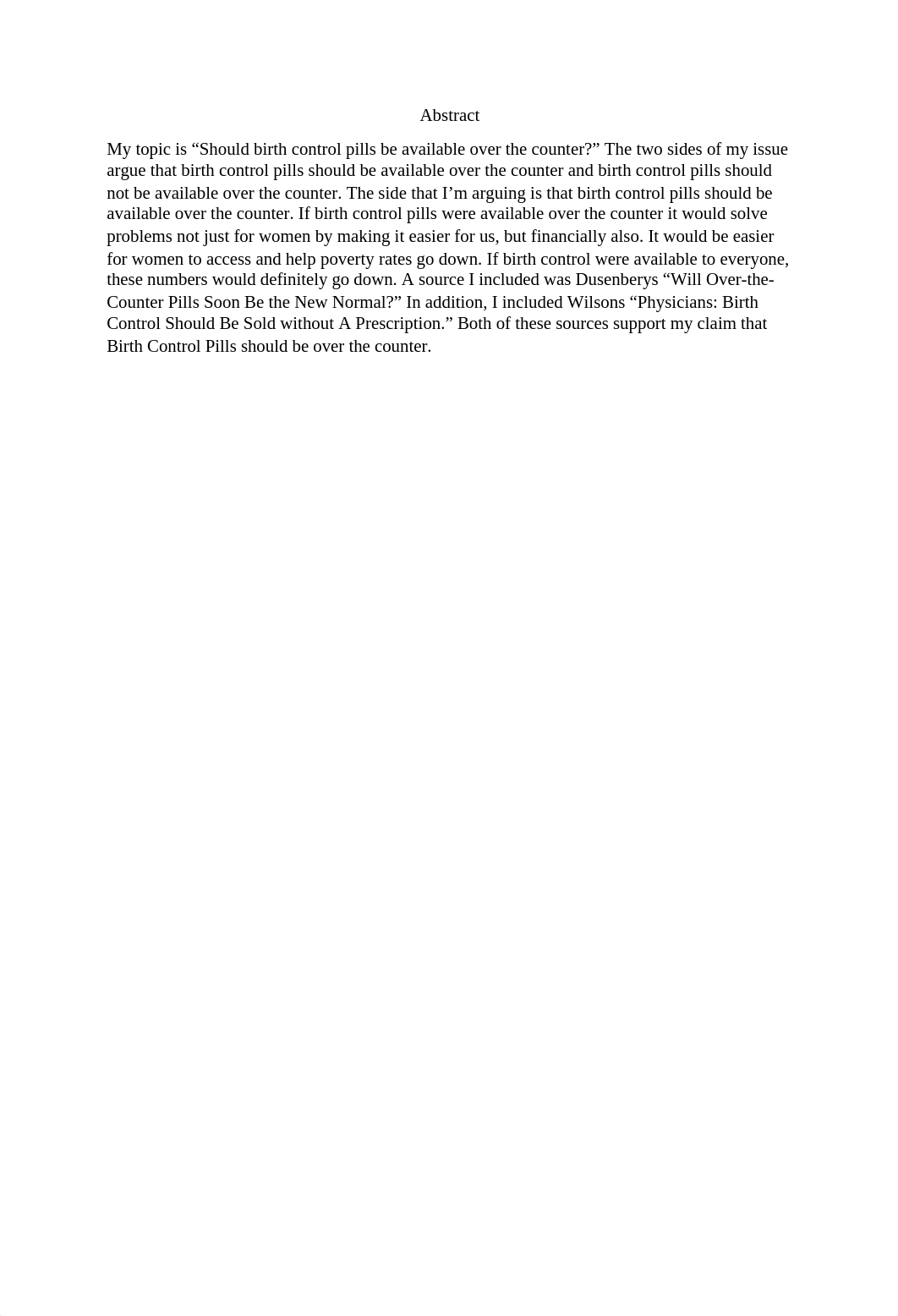 Birth control pills should be available over the counter-synthesis essay1.docx_dofz9xrdeky_page2