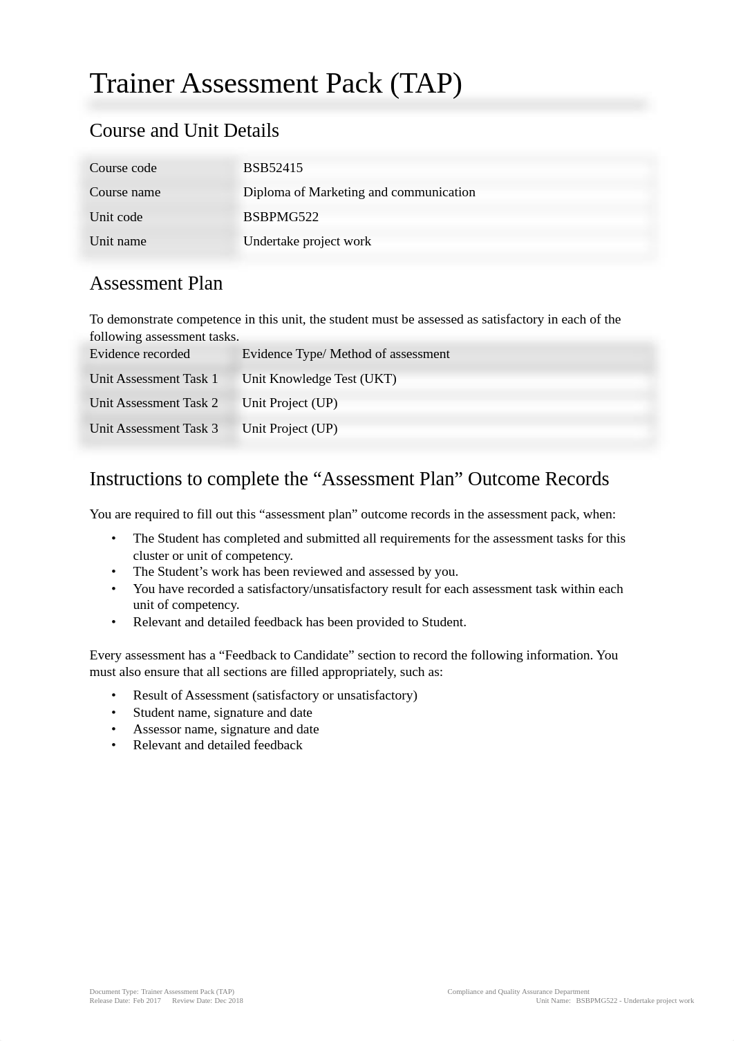 BSBPMG522 Trainer Assessment Pack.docx_dog8ubbz5dr_page1