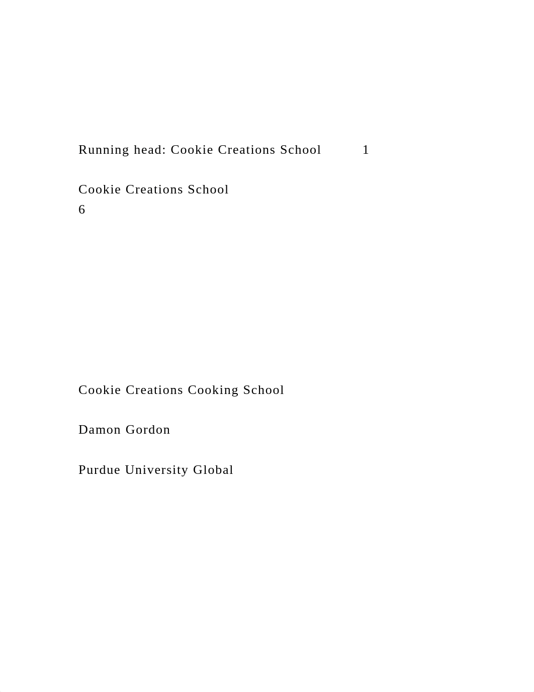 Running head Cookie Creations School1Cookie Creations S.docx_dog9dm1dptc_page2