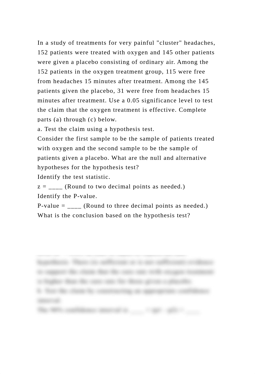 In a study of treatments for very painful cluster headaches, 152 p.docx_dogaaqbaztr_page2