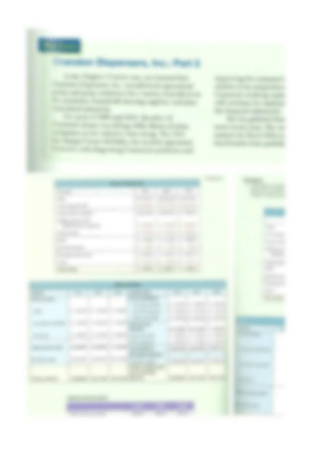 Chapter 14  Case Study Cranston Dispensers Questions 1 - 4-LAPTOP-T5R1288O.xlsx_dogcmgwtd1g_page1