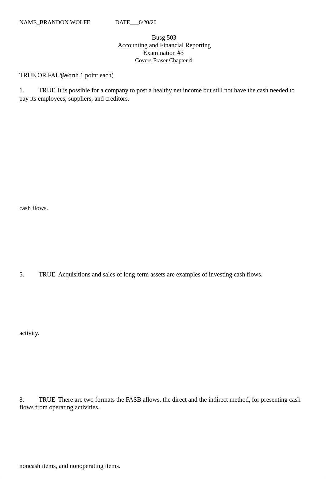 BUSG503 - Exam #3 - Cash Flows - Brandon Wolfe.docx_dogdo68moqo_page1