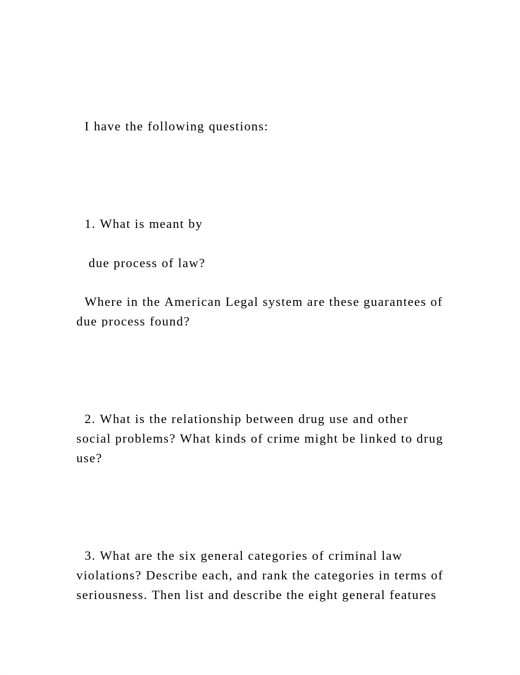 I have the following questions   1. What is meant by .docx_dogs64esto9_page2