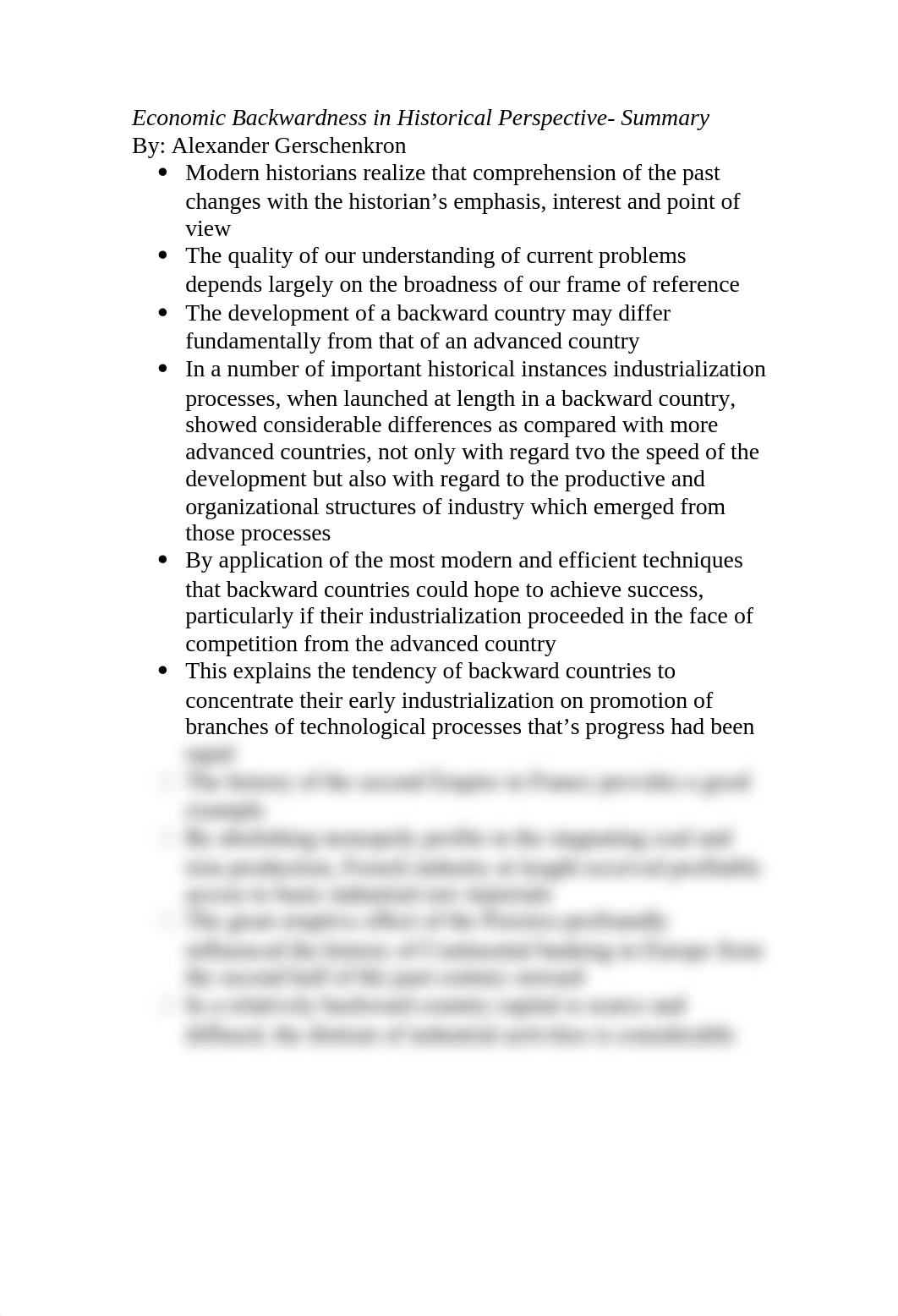 Summary-Economic Backwardness in Historical Perspective By Alexander Gerschenkron_doh1a404mrh_page1