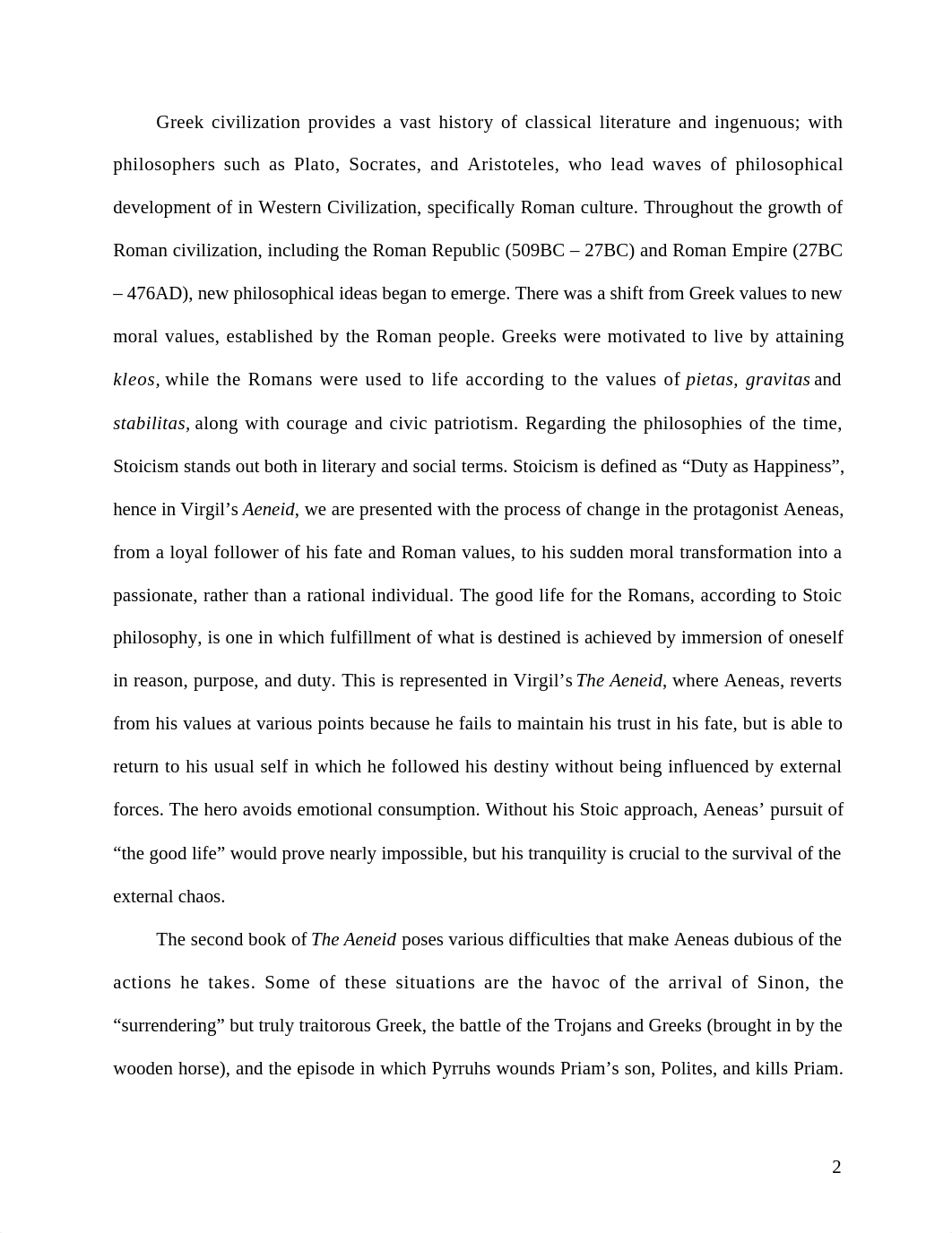 CIV PAPER 2 Aeneas and Marcus Aurelius' Stoic Philosophy.docx_doh2refbv7l_page2