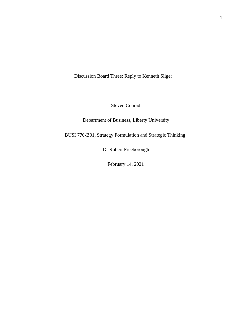 BUSI 770-B02_DB3_Reply to Kenneth Sliger_Steven Conrad.docx_doh5umlibh2_page1