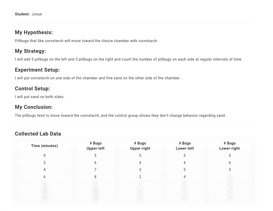 Gerena, Josue_BIO110_Applying the Scientific Method - Pillbug Preference.pdf_dohauqpni8u_page1