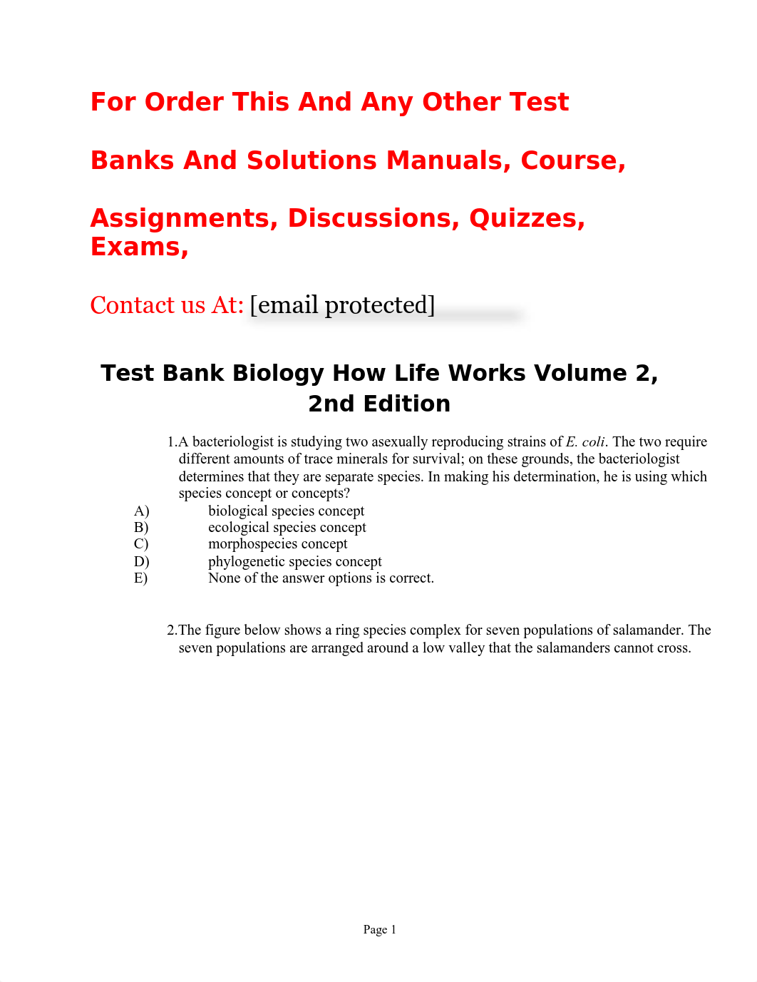 342100196-Test-Bank-Biology-How-Life-Works-Volume-2-2nd-Edition-doc.pdf_dohdnfcrygf_page1