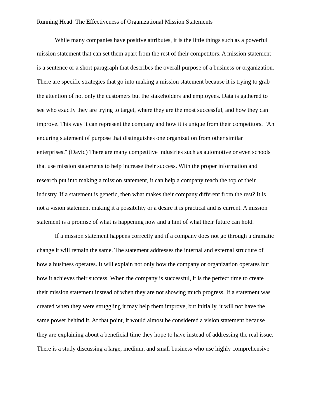 The Effectiveness of Organizational Mission Statements.docx_dohf85hpqcj_page2