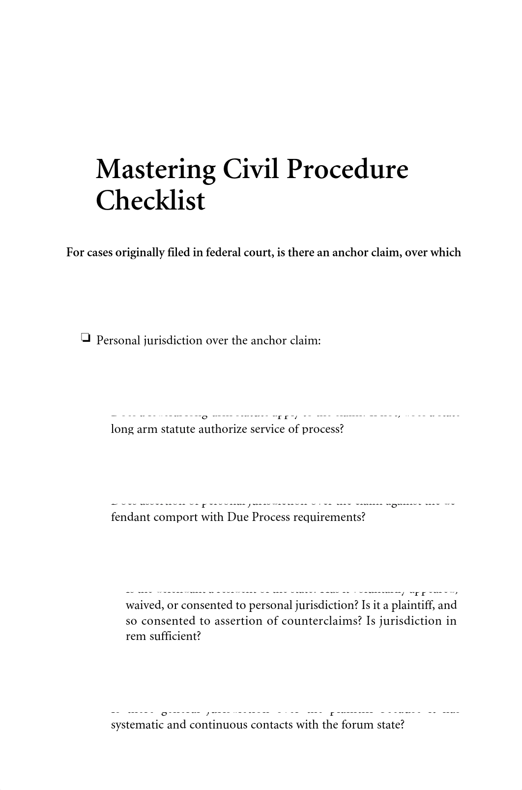 Civil Procedure Checklist.pdf_dohg23nzo8k_page1