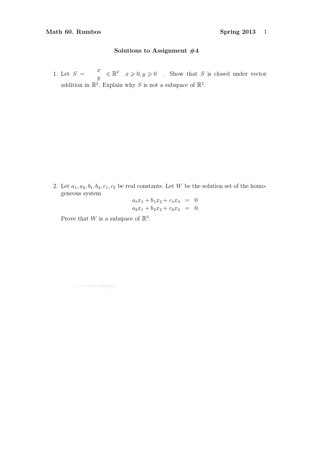 Assignment 4 Solution Spring 2013 on Linear Algebra_dohj6z438ux_page1