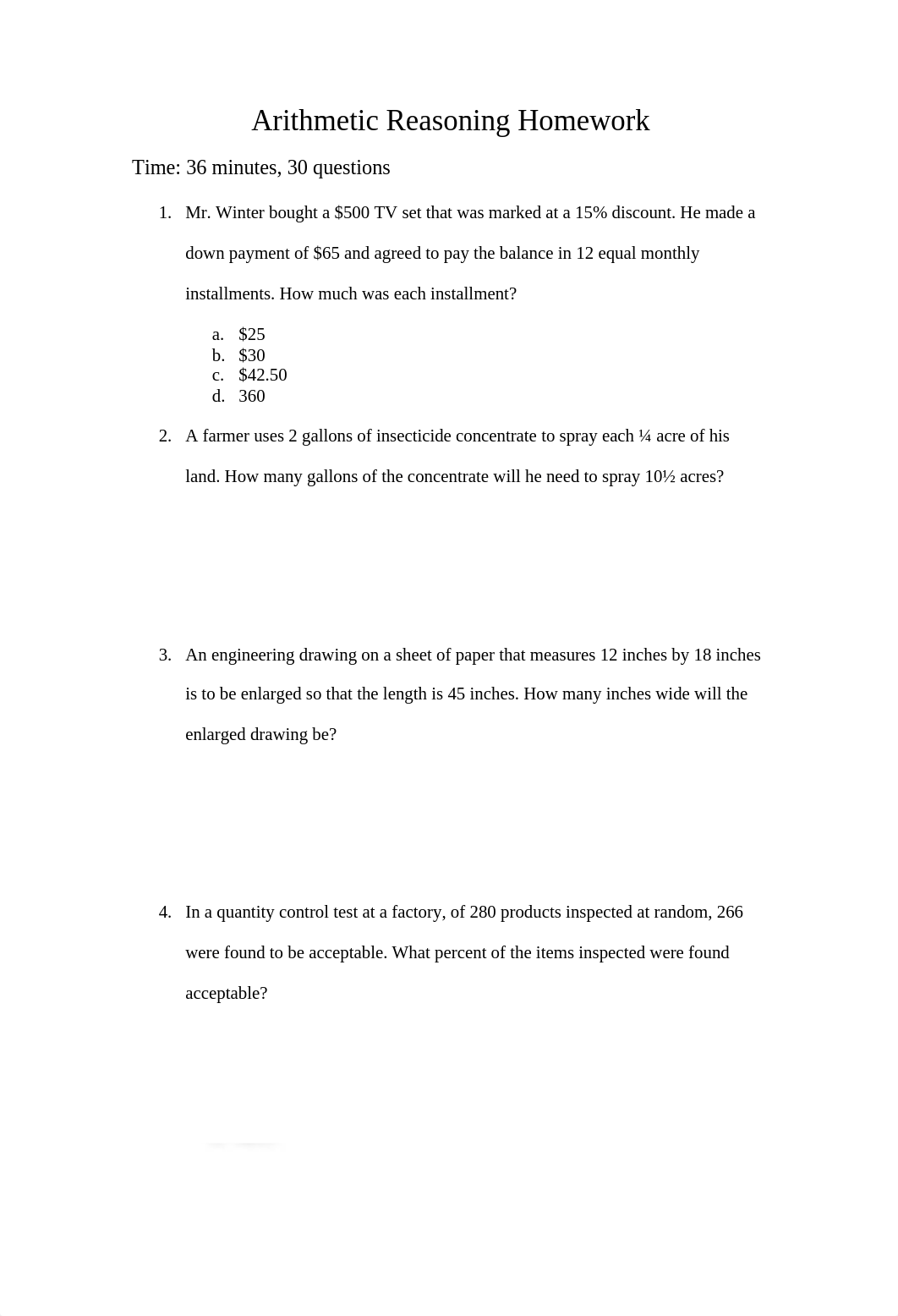 Arithmetic Reasoning Homework_dohq9124pe4_page1