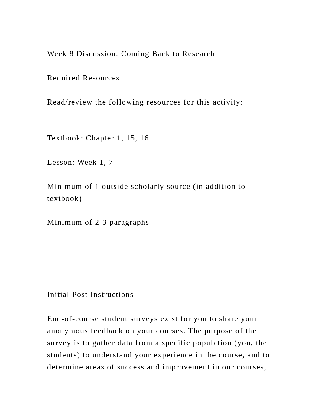 Week 8 Discussion Coming Back to ResearchRequired Resources.docx_dohrqv9grjo_page2