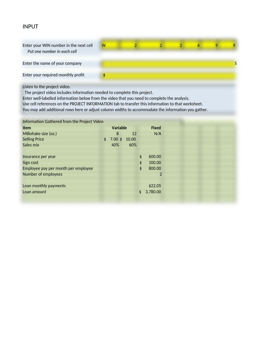 CVP Project Spreadsheet Sp17 Dusti Johnson_dohsckhn51z_page1