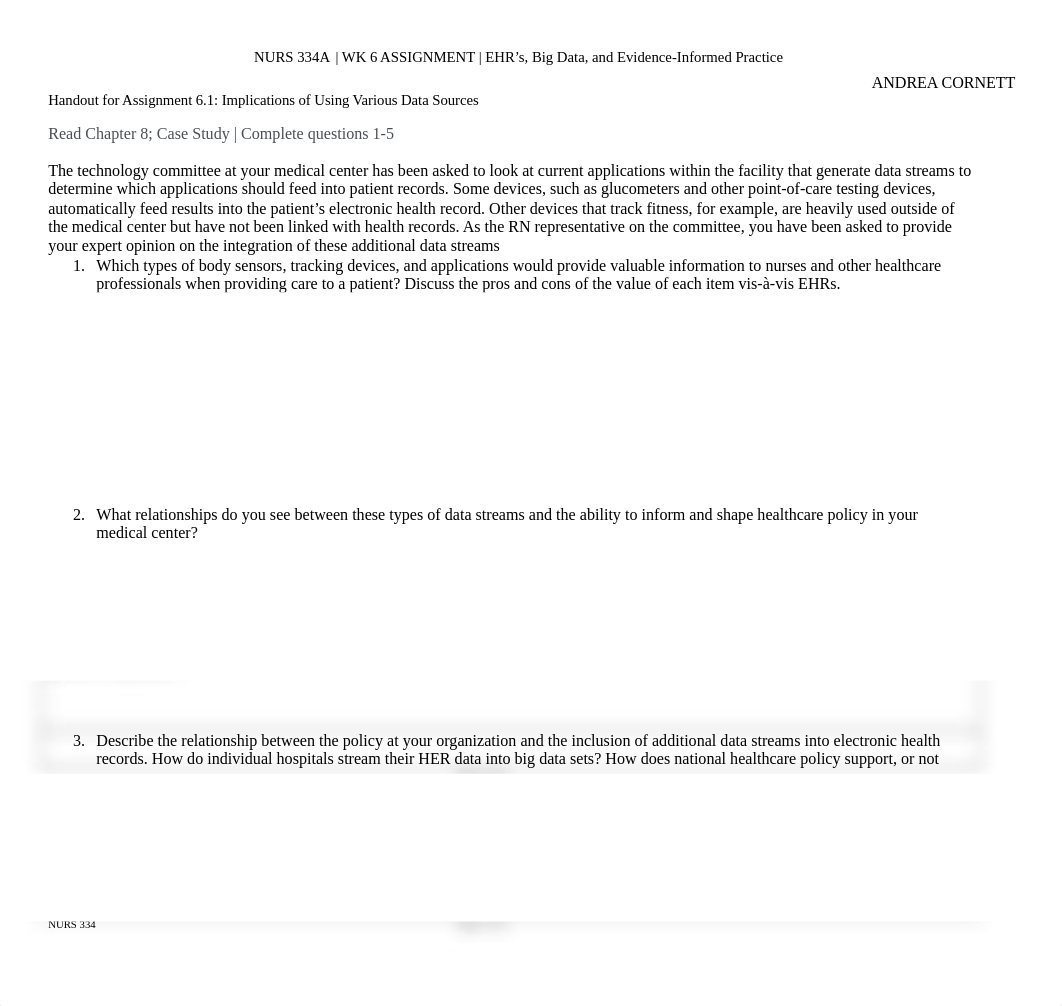 NURS 334A WK 6 ASSIGNMENT EHR's, Big Data, and Evidence-Informed Practice.doc_dohtm35rzpj_page1