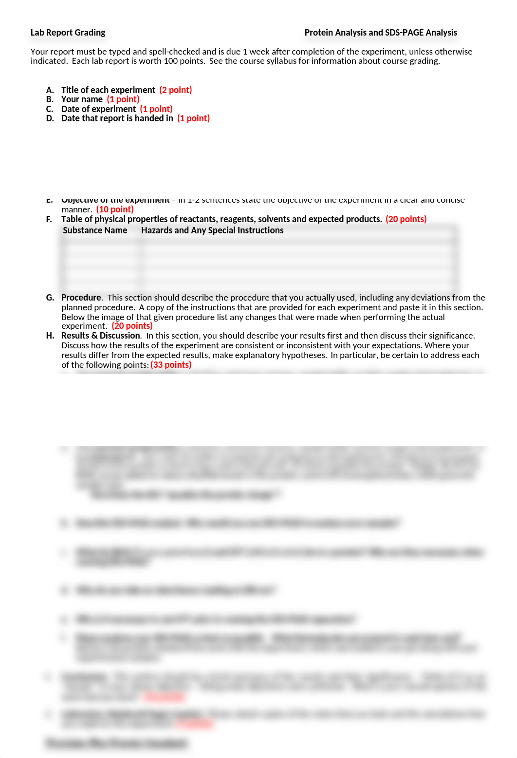 Lab report-Lab-5_Protein Analysis_SDS-PAGE.doc_dohxcaqt3db_page1