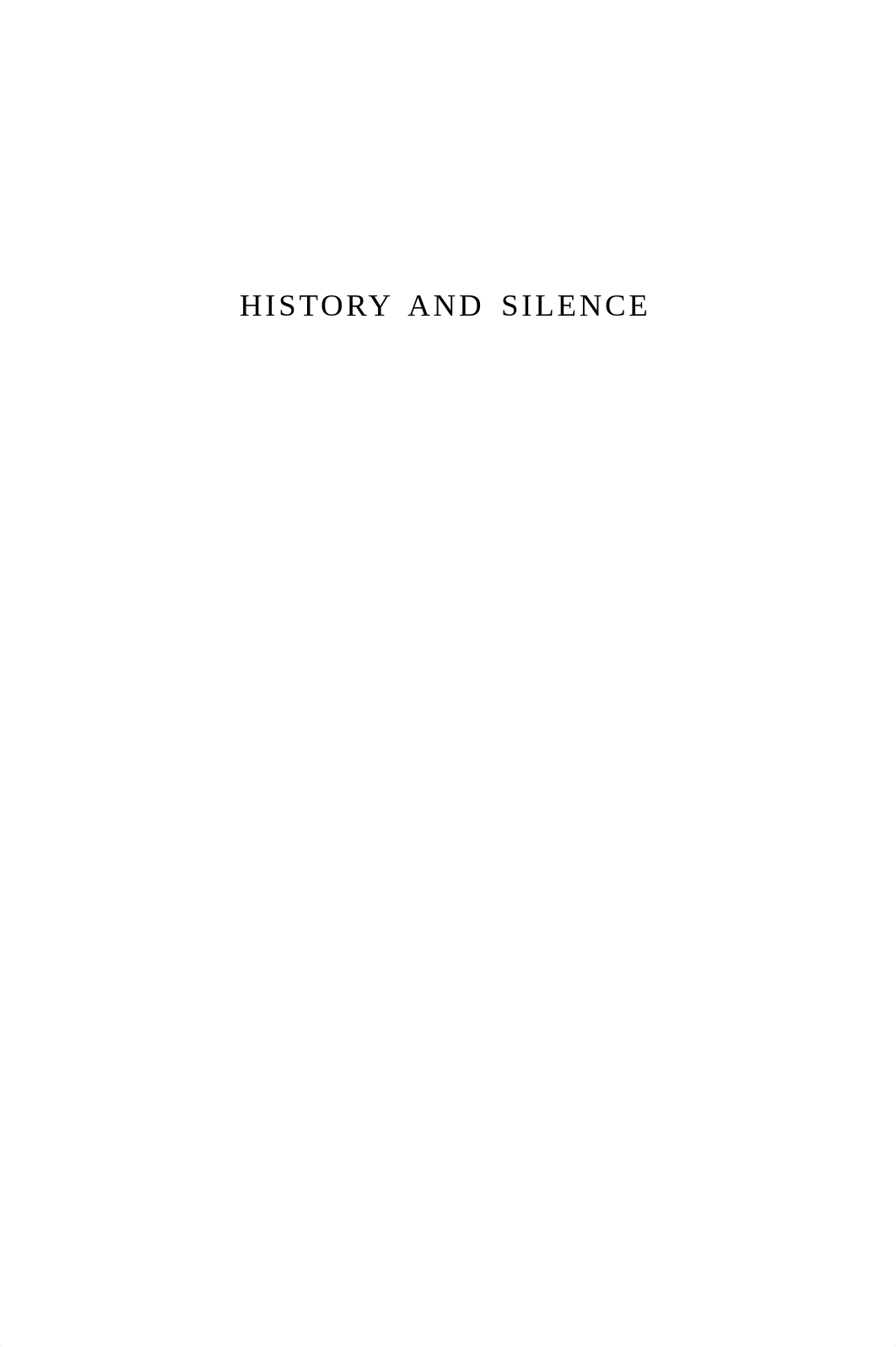 History and Silence Purge and Rehabilitation of Memory in Late Antiquity by Charles W., Jr. Hedrick_doi160mf7jp_page2