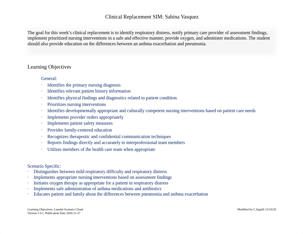 410S - Asthma and Pneumonia .docx_doi7i3isow2_page1