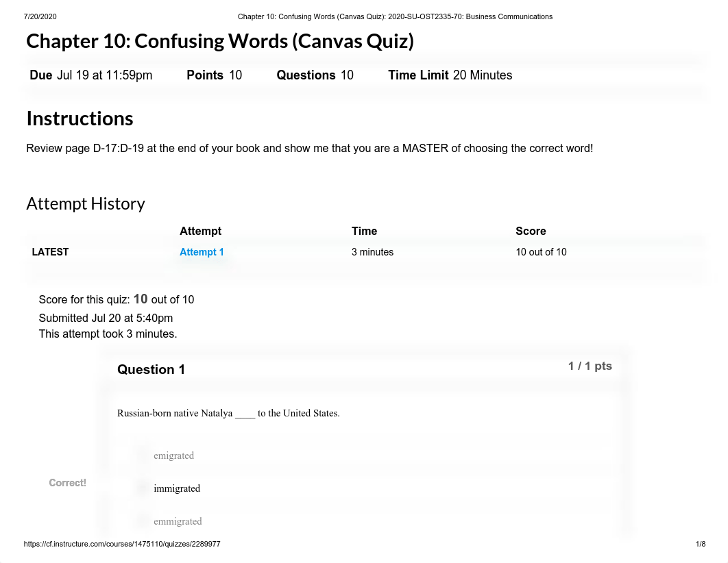 Chapter 10_ Confusing Words (Canvas Quiz)_ 2020-SU-OST2335-70_ Business Communications.pdf_doidk8e78c4_page1