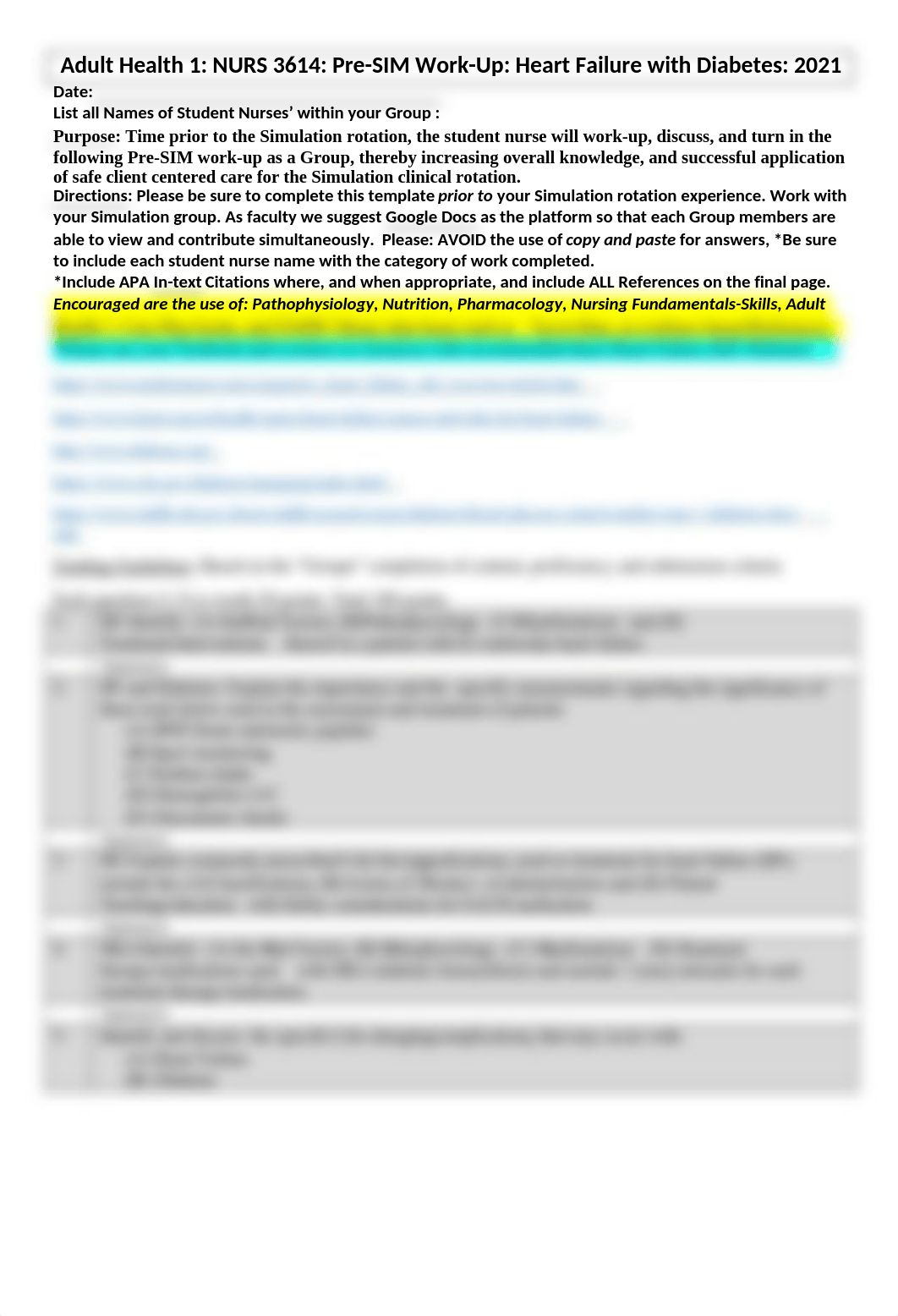 Heart Failure with Diabetes Pre_Sim workup_Spr2021.docx_doieyzq8vui_page1