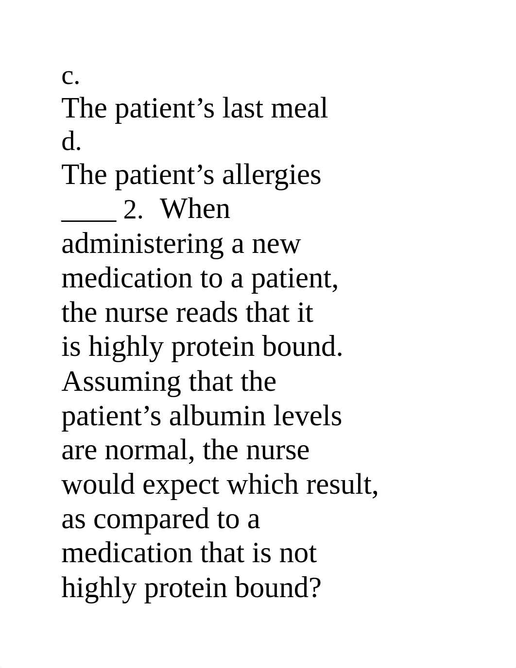 Pharm  practice questions 1st exam.docx_doim9lbp3y1_page2