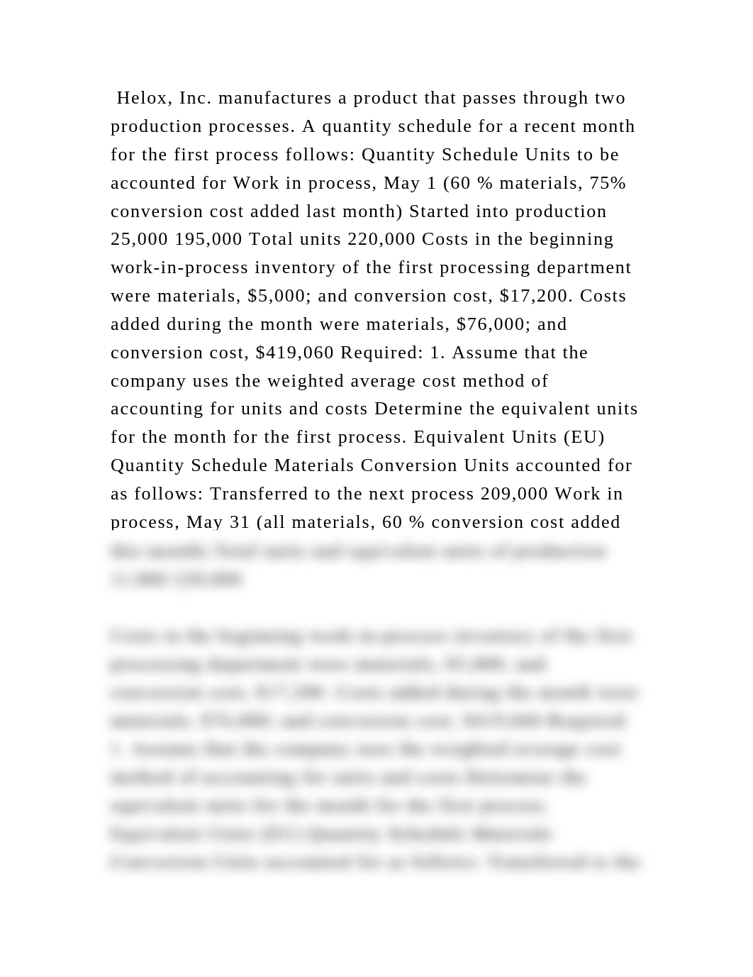 Helox, Inc. manufactures a product that passes through two production.docx_doj83wul5mj_page2