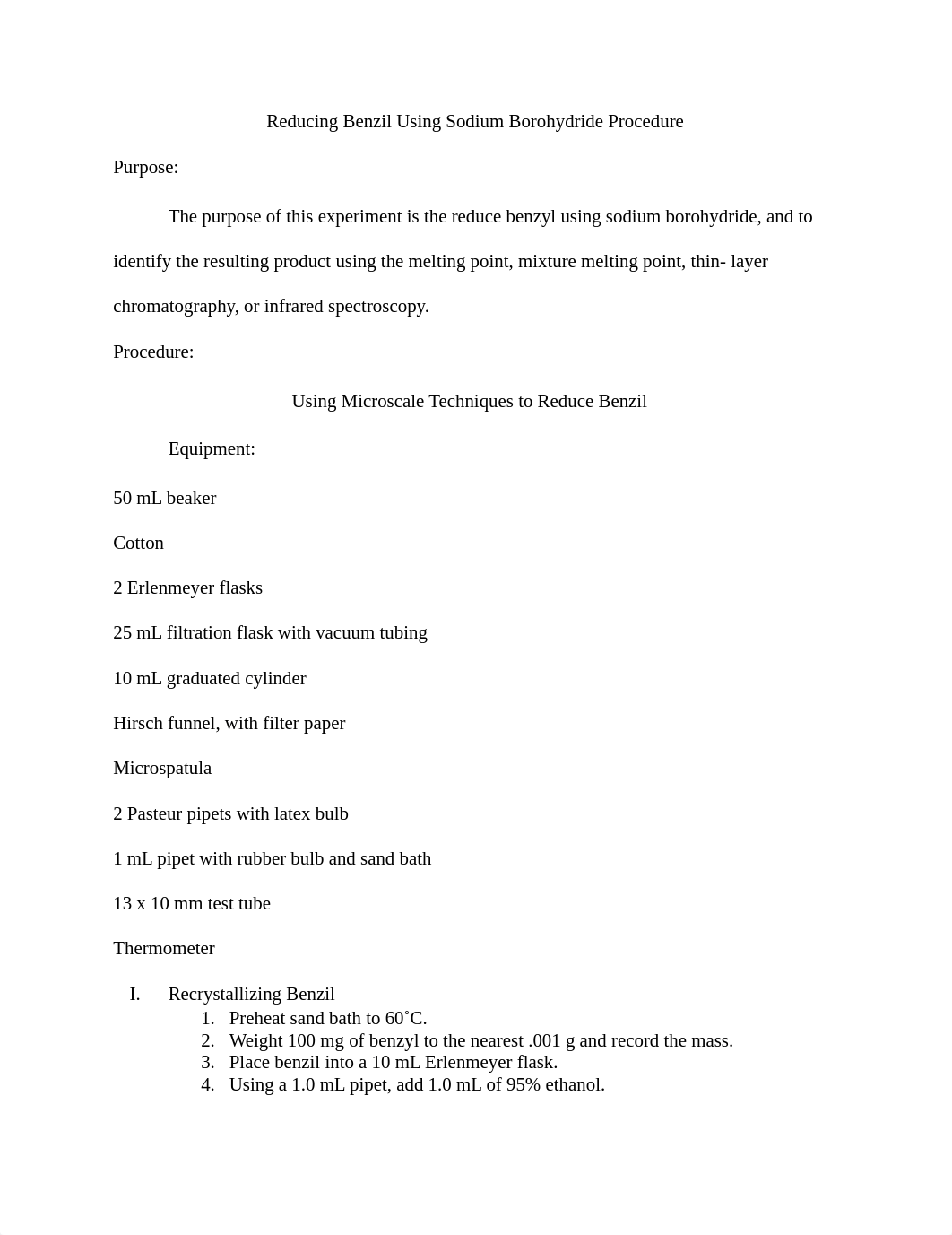 Reducing Benzil Using Sodium Borohydride Procedure.docx_dojj0cnfog3_page1