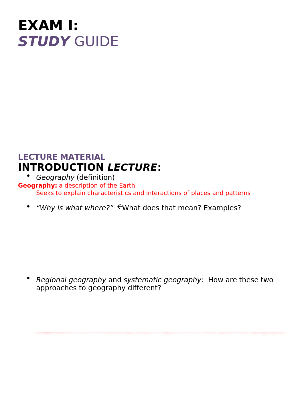 Exam I Study Guide .docx_dojjl4tch6c_page1