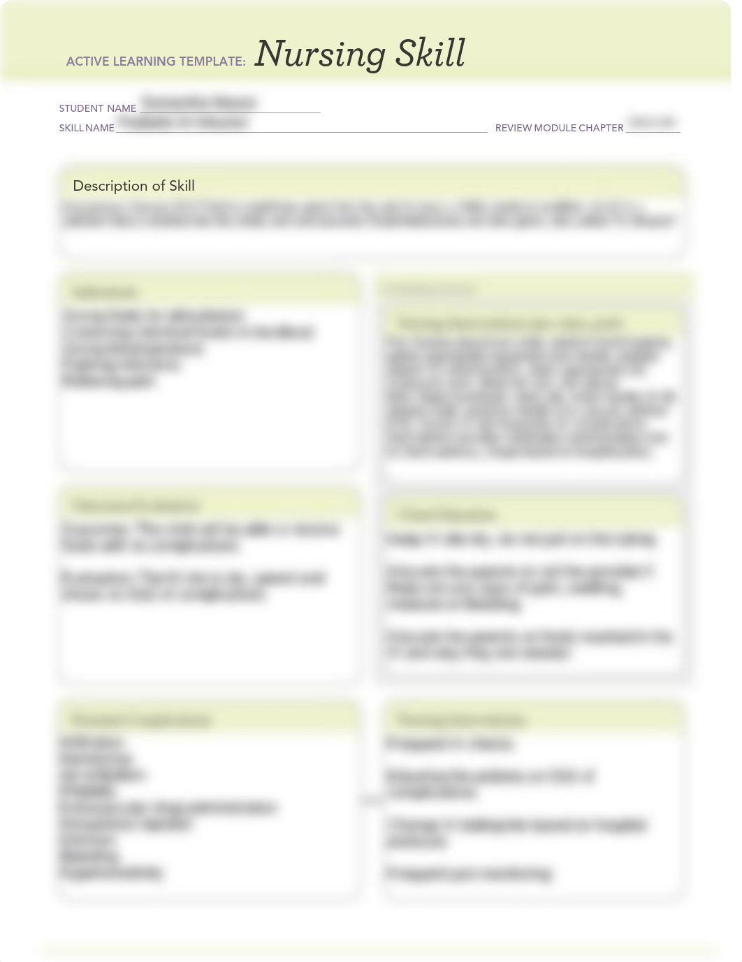 Skills Template Pediatric IV Infusion.pdf_dojl35sln2v_page1