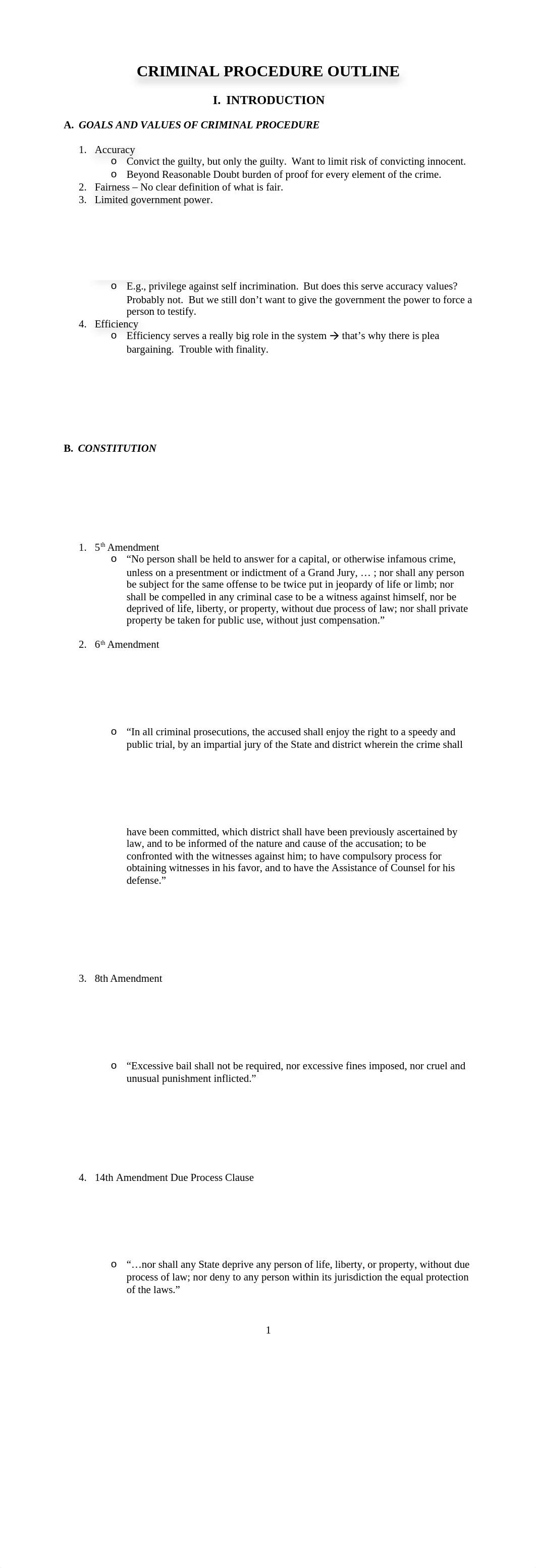 CRIMINAL PROCEDURE OUTLINE_dojn2yywwys_page1