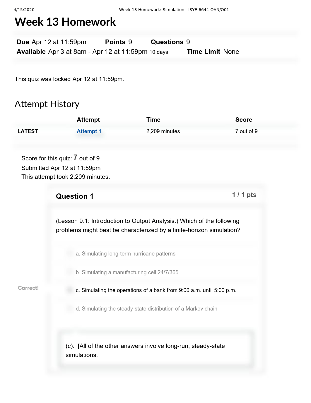 Week 13 Homework_ Simulation - ISYE-6644-OAN_O01.pdf_dojs35mg8i3_page1