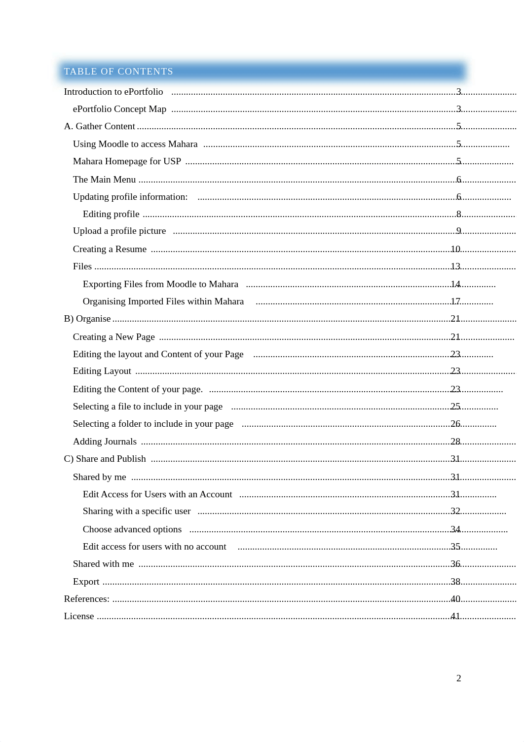 UU100A_201702- Mahara ePortfolios - Learners Guide.pdf_dojzar3lr3b_page3