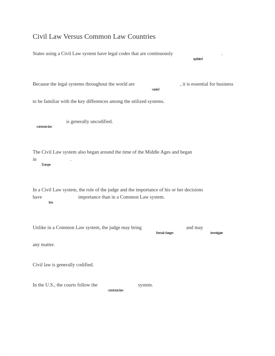 Civil Law Versus Common Law Countries.docx_dok1hka7el1_page1