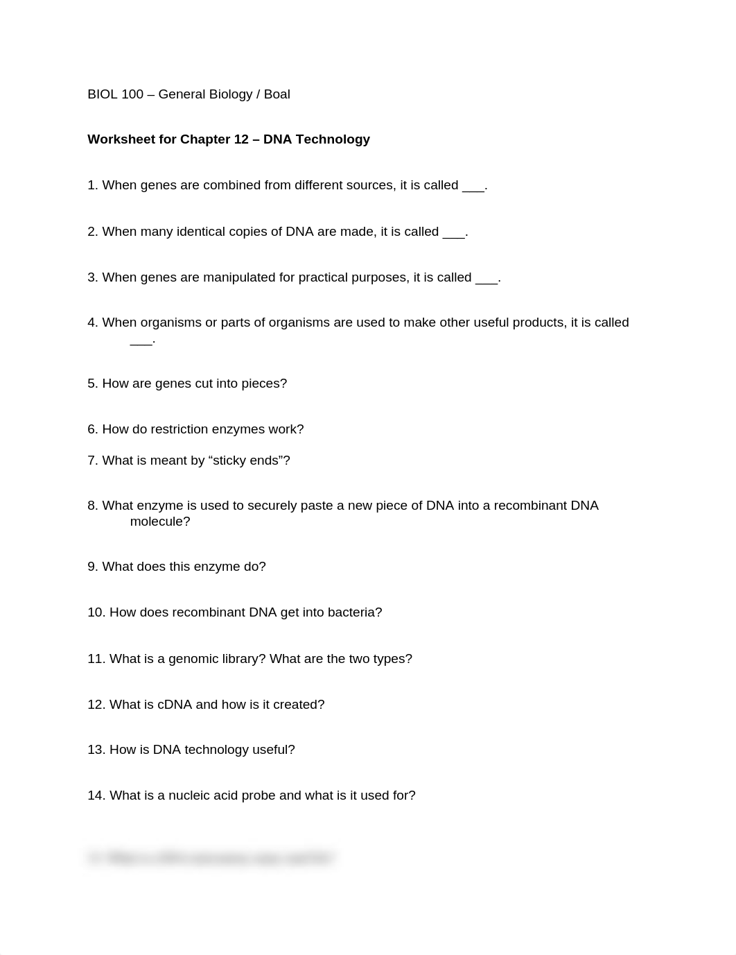 ch 12 - DNA technology - worksheet - class_dok45k30yle_page1