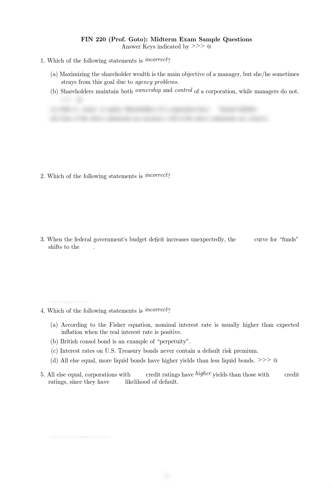 FIN220SampleMidtermQs_Keys.pdf_dok47klwm77_page1