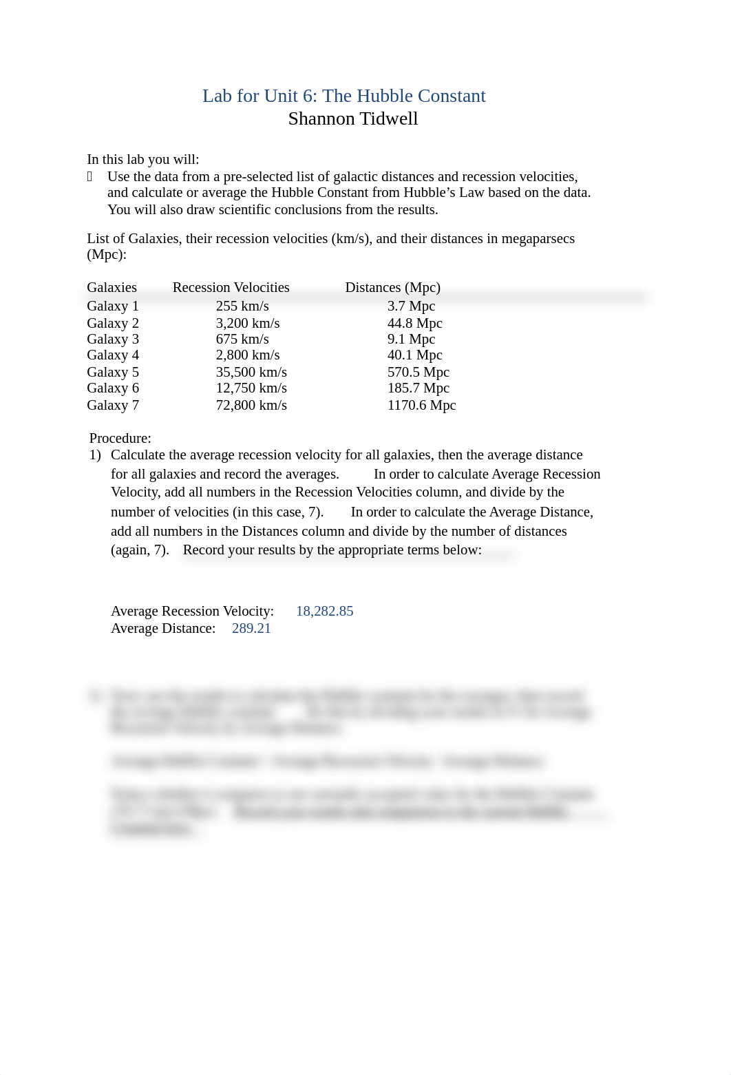 Hubble Constant Lab 6 .docx_dok52xlwufx_page1