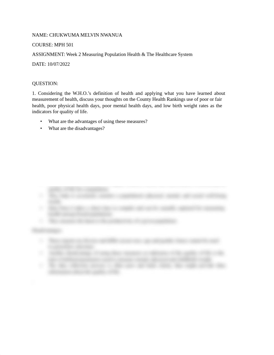 Week 2 Measuring Population Health & The Healthcare System.pdf_dokf0dw9sff_page1