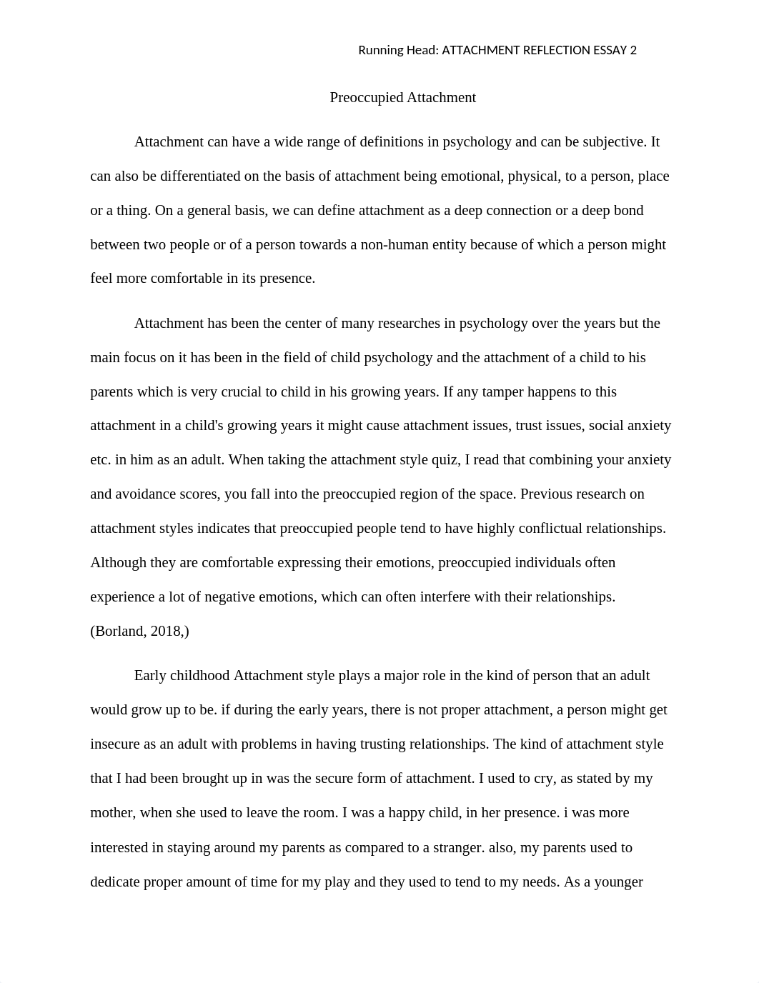 Simmone johnson, Attachment reflection, PSY1020.docx_dokib99swb7_page2