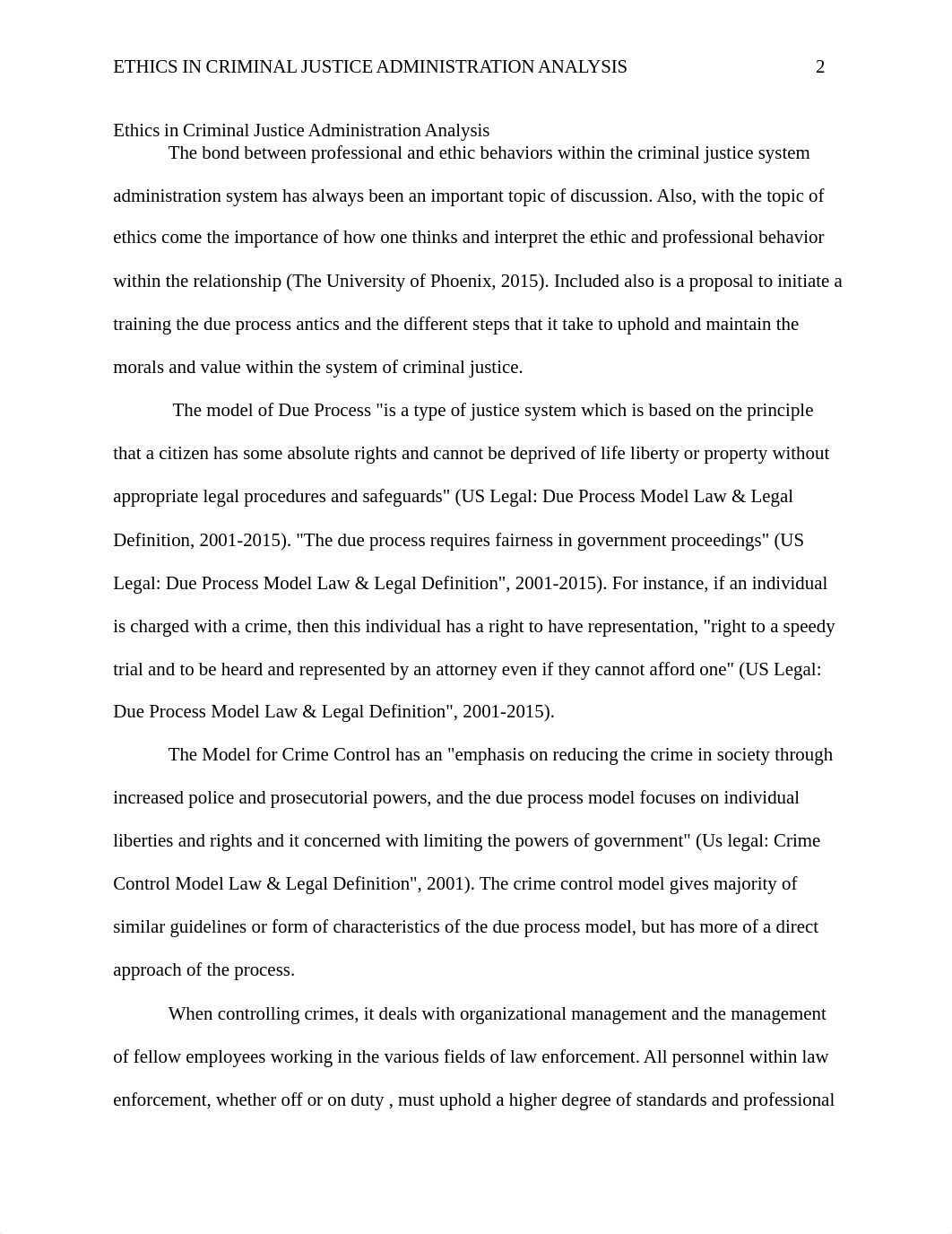 Ethics in Criminal Justice Administration Analysis Paper cja484.docx_doky2u1ktld_page2