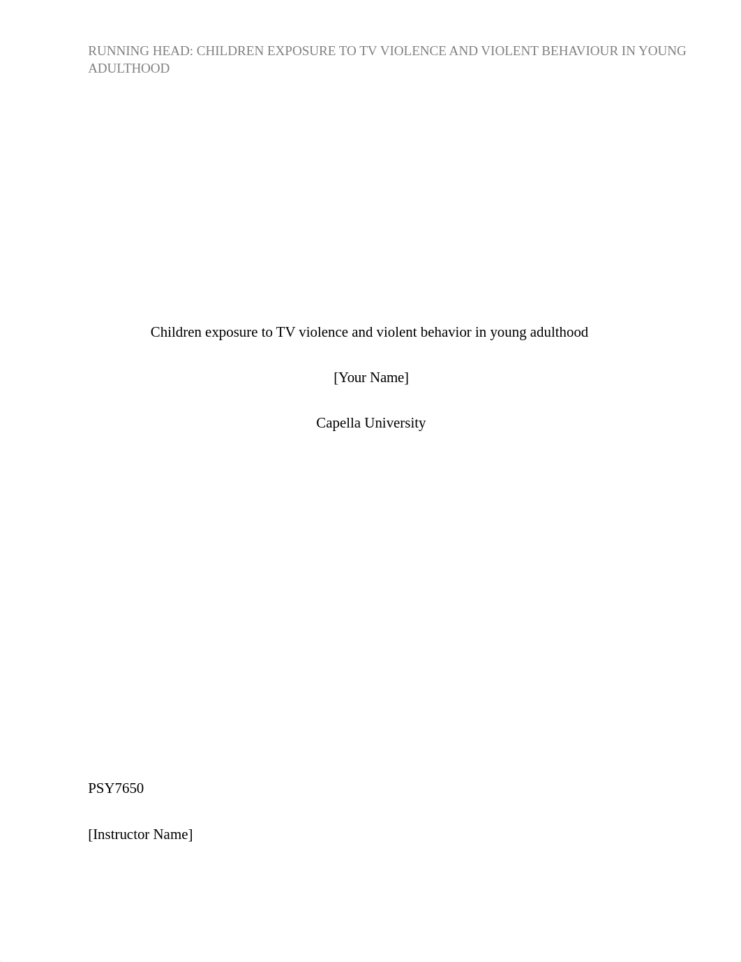 Child exposure to TV violence and violent behavior in  young adulthood_dokzls1rjo0_page1