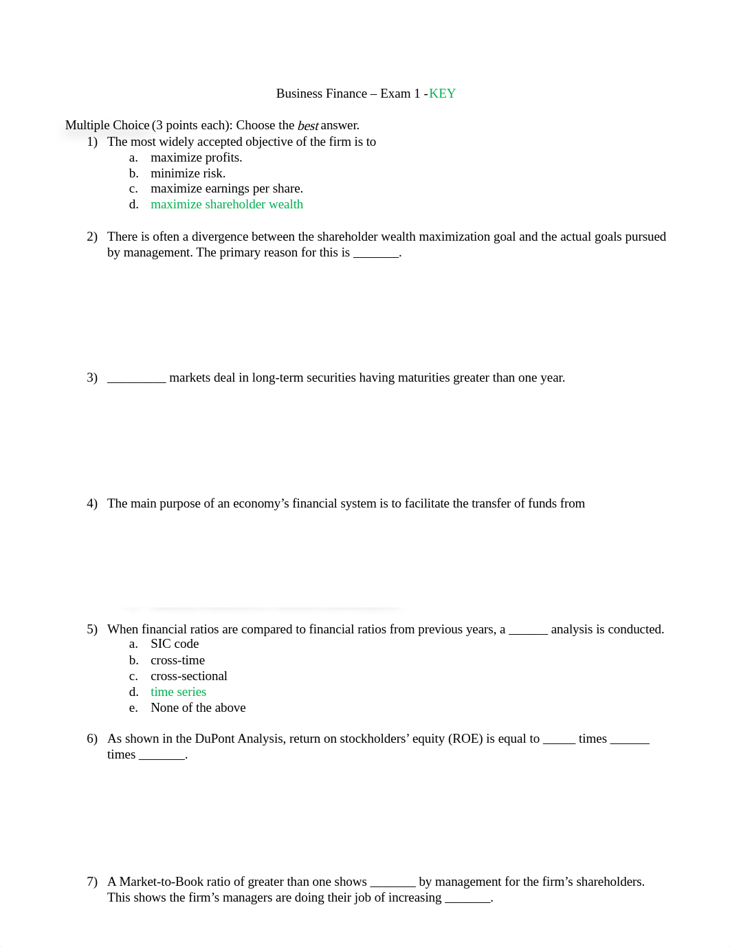 FINA315 Exam 1 Key.docx_dol4hlwv074_page1