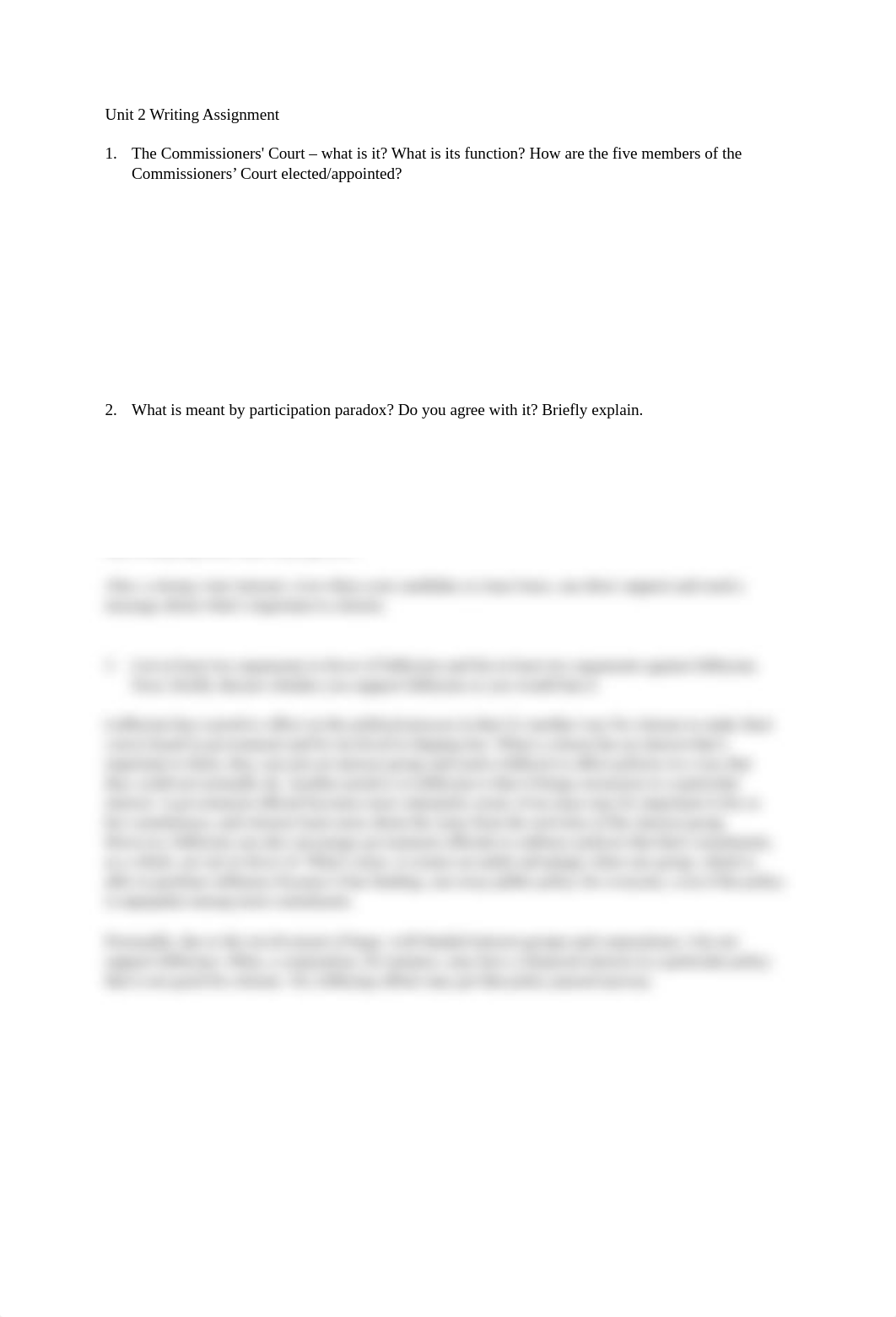 Texas Government - Unit 2 Writing Assignment.pdf_dol5h8qkote_page1