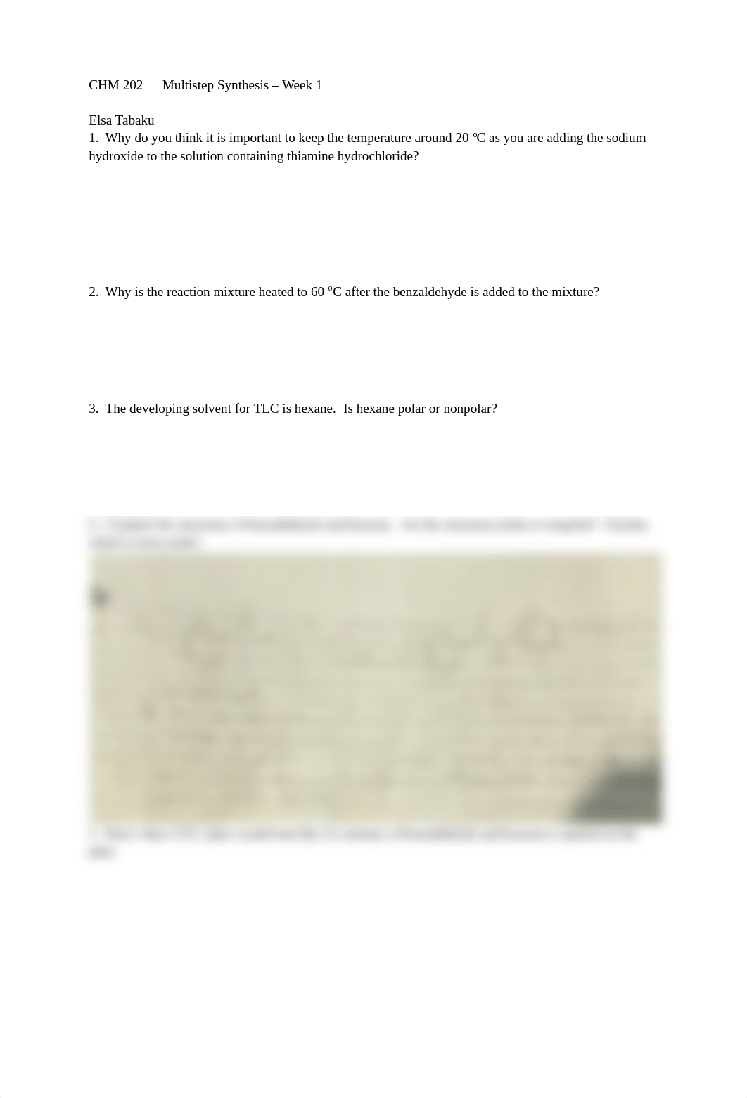 Multistep Synthesis - Week 1 Questions.pdf_dold578rl4t_page1