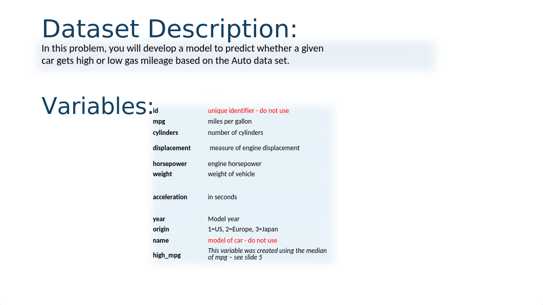 Data Mining Steps - Auto - High_MPG worked out 7B.1 (2).pptx_dolzc55hsp5_page3