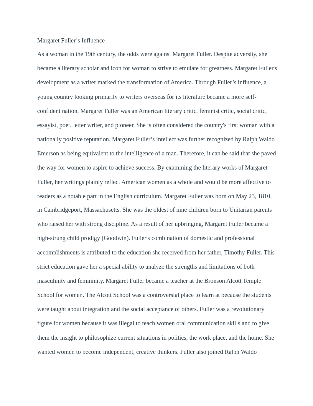 Margaret Fuller Best Example of Essay.docx_dom184jtzqc_page1