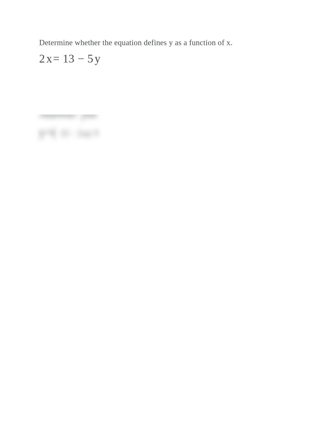 Determine whether the equation defines y as a function of x.docx_domfnt25sek_page1